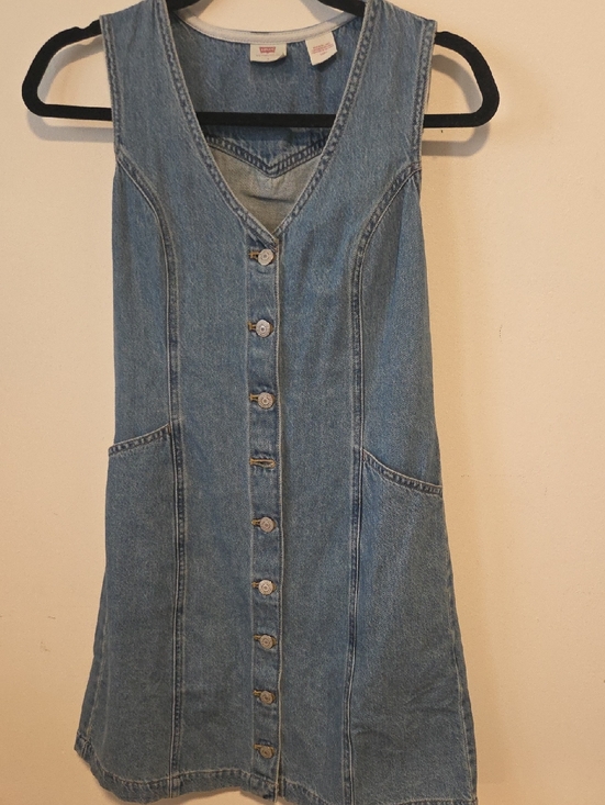 Levi's Dresses & Skirts - Levi's Light Blue Denim Button-Front Dress